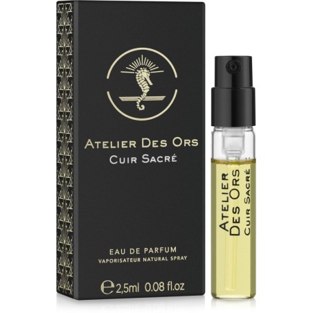 Atelier Des Ors Cuir Sacre 2.5ml 0.08 fl. oz. Official perfume sample perfume tester