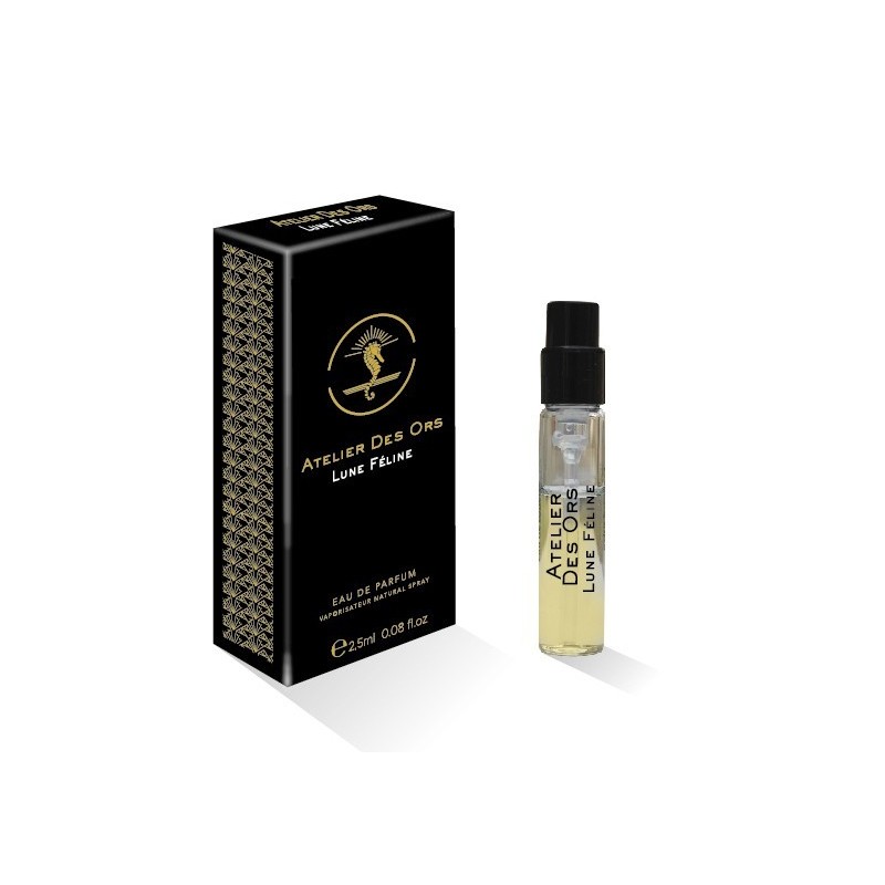 Atelier Des Ors Lune Feline 2.5ml 0.08 fl. oz. official perfume samples perfume tester Atelier Des Ors Lune Feline 2.5ml 0.08 fl. oz. official perfume samples perfume tester