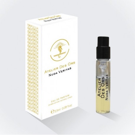 Atelier Des Ors Nuda Veritas 2,5ml 0,08 fl. oz. campioni ufficiali di profumo tester di profumo