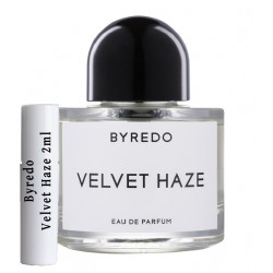 "Byredo Velvet Haze" kvepalų pavyzdžiai