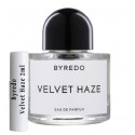 Byredo Velvet Haze muestras de perfume probador de perfume