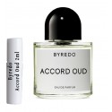 Byredo Accord Oud Amostras de Perfume