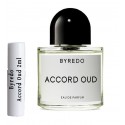 Byredo Accord Oud muestras de perfume probador de perfume