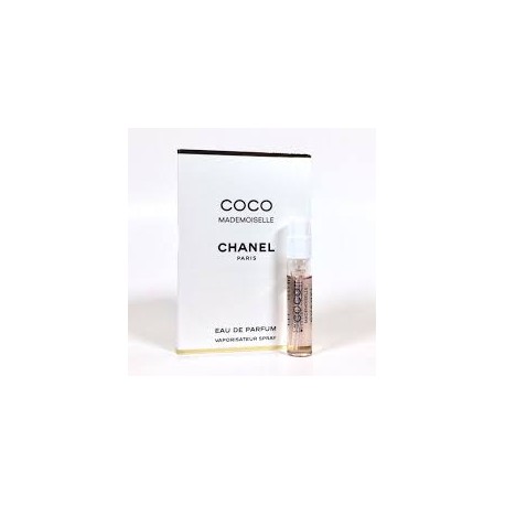 CHANEL Coco Mademoiselle 1.5ML 0.05 fl. onz. muestras oficiales de perfumes probador de perfume