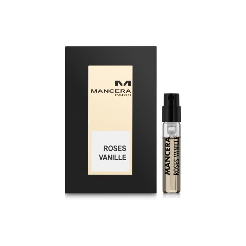 Mancera Roses Vanille 2ml 0.06 fl. oz. official perfume samples fragrance tester