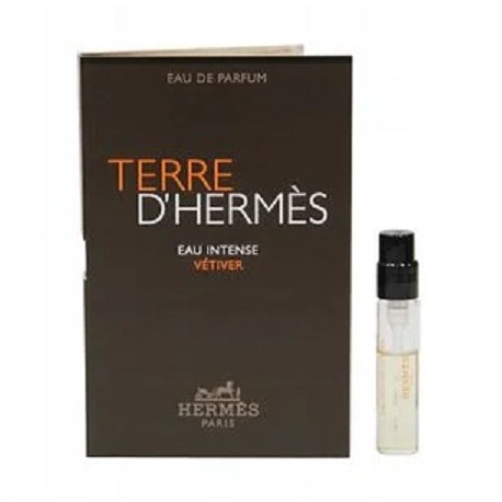 Hermes Terre D Hermes Eau Intense Vetiver 2ml 0.06fl.oz. amostras oficiais de perfume