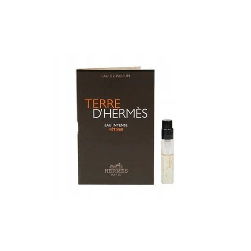 Hermes Terre D Hermes Eau Intense Vetiver 2ml 0.06fl.oz. official perfume samples fragrance tester