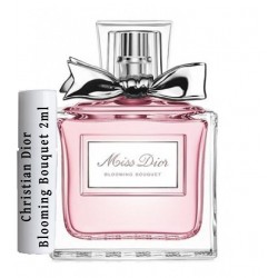 les échantillons Christian Dior Blooming Bouquet testeur de parfum